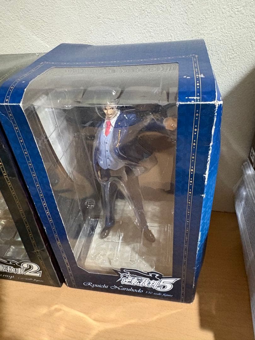 1/10 逆転裁判5 成歩堂龍一 逆転検事2 御剣冥夜 フィギュア