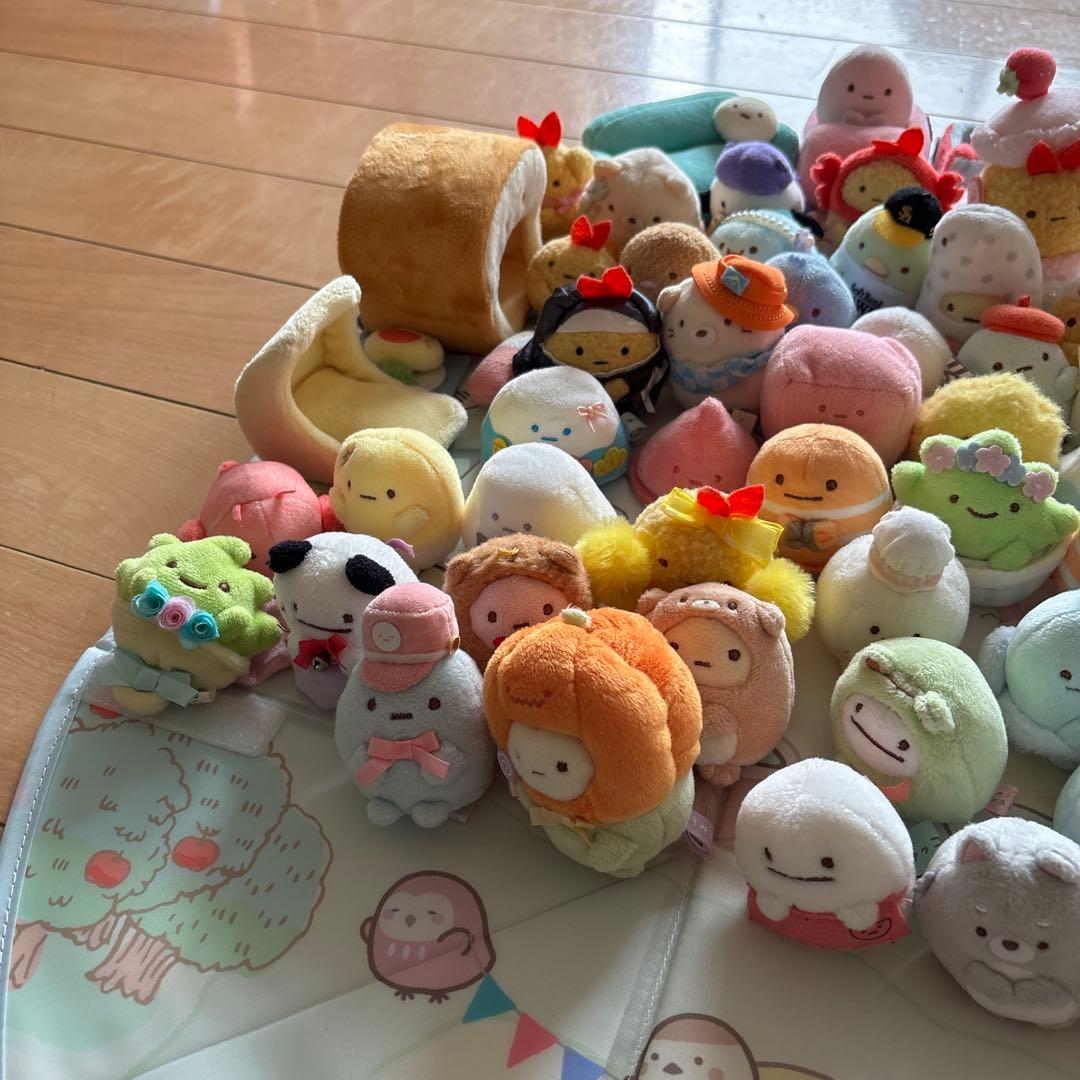 すみっこぐらし　てのりぬいぐるみセット