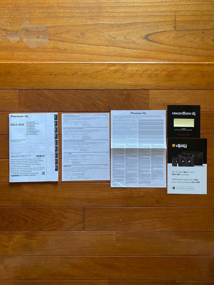 【美品】Pioneer DJ DJコントローラー DDJ-400 付属品完備