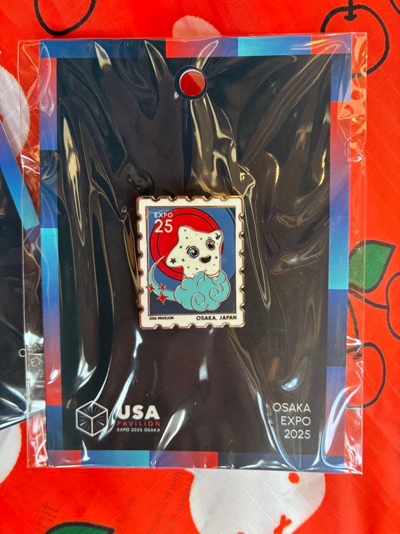 大阪関西万博 EXPO 2025 アメリカ館　ピンバッジ3点セット