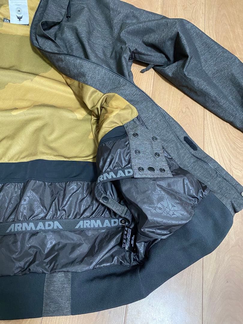 ARMADA スノーボード　スキー　ウェア　ブラック　xxl