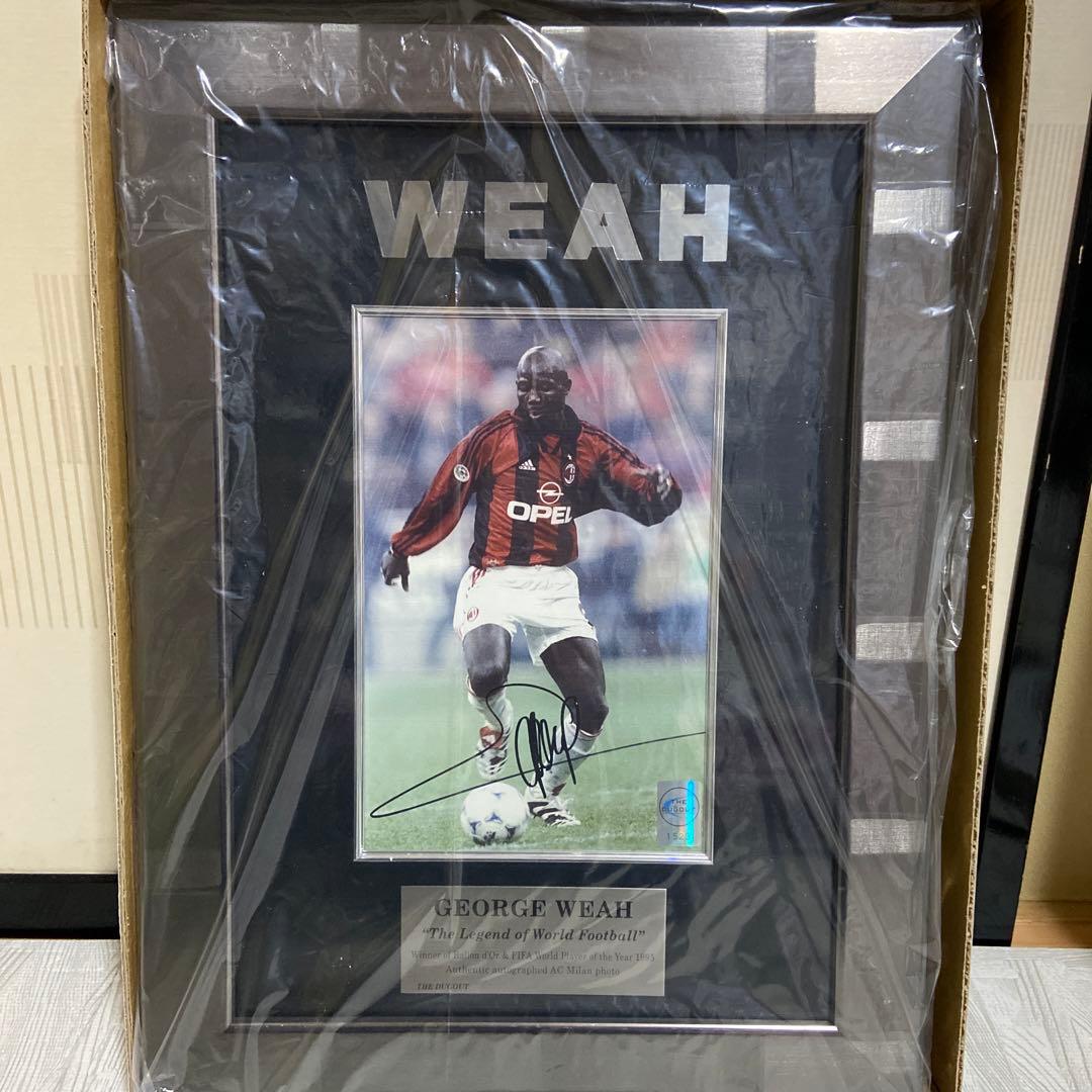 ジョージ・ウェア直筆サイン入りフォト　額入り