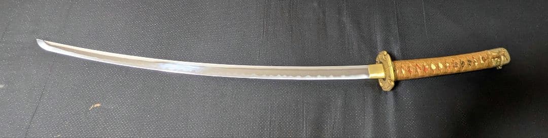 模造刀剣 龍彫刻