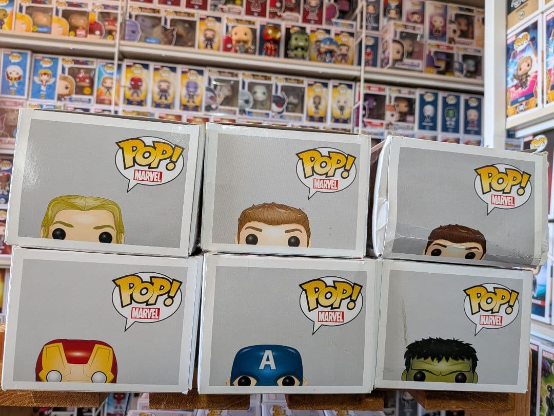 ファンコ Funko Pop! MARVEL アベンジャーズ オリジナルメンバー