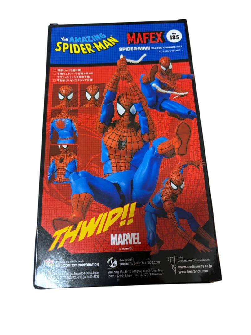 アメコミ MAFEX SPIDERMAN CLASSIC COSTUME Ver. j