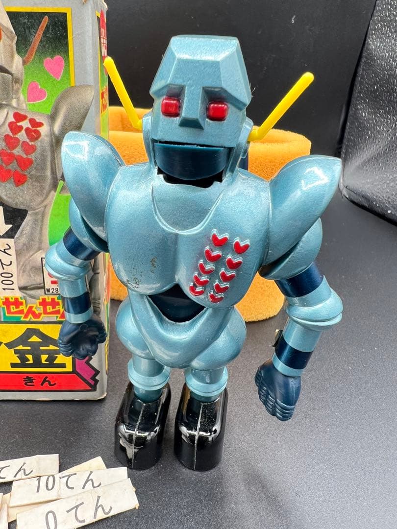 【当時物】 ポピー 超合金 がんばれロボコン　ガンツせんせい　昭和レトロ　箱あり