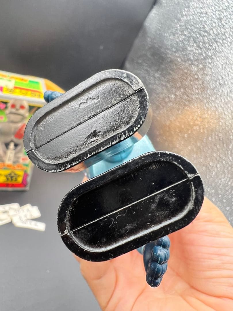 【当時物】 ポピー 超合金 がんばれロボコン　ガンツせんせい　昭和レトロ　箱あり