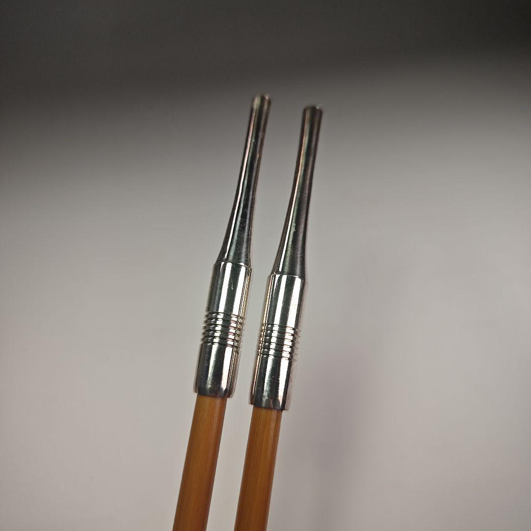 ウ308 煙管『金工師　木村清五郎（清雲）』『即中斎好写南鐐純銀　キセル　共箱』