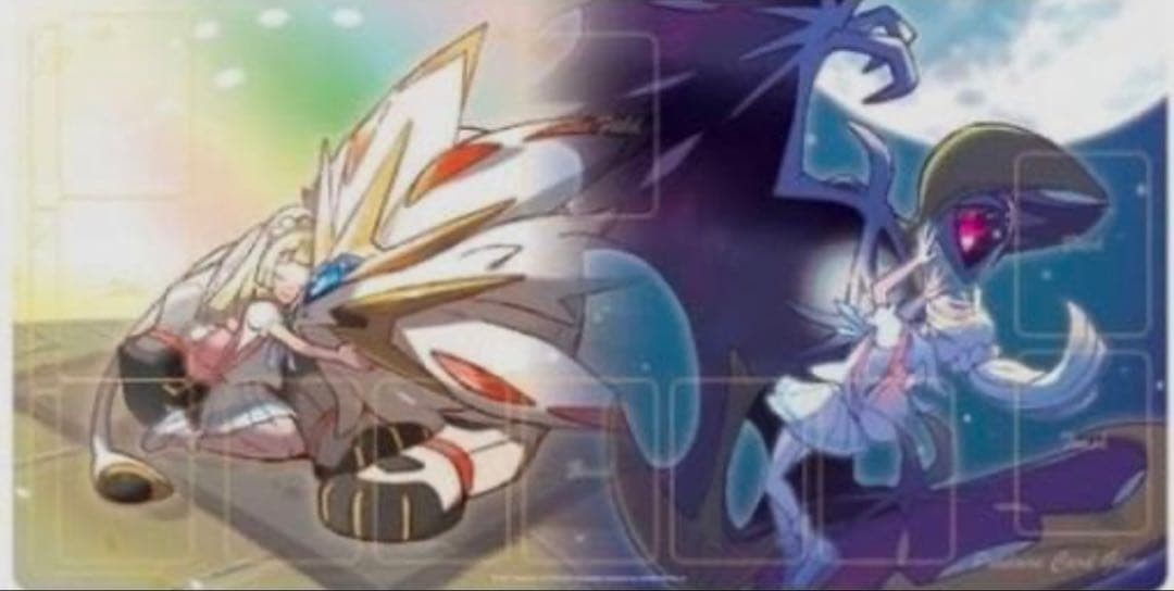 【新品】ポケモンカード ラバープレイマット リーリエ ソルガレオ ルナアーラ