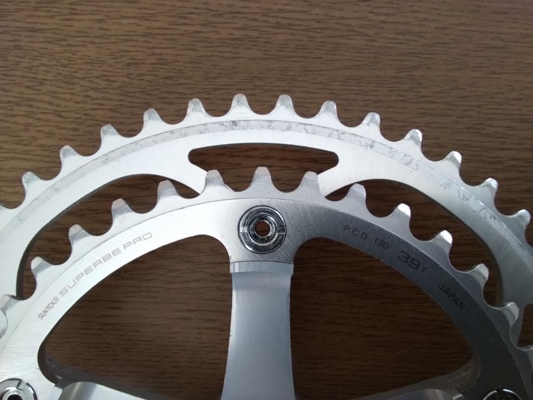 シマノデュラエースクランクセット　167.5mm 50-39T