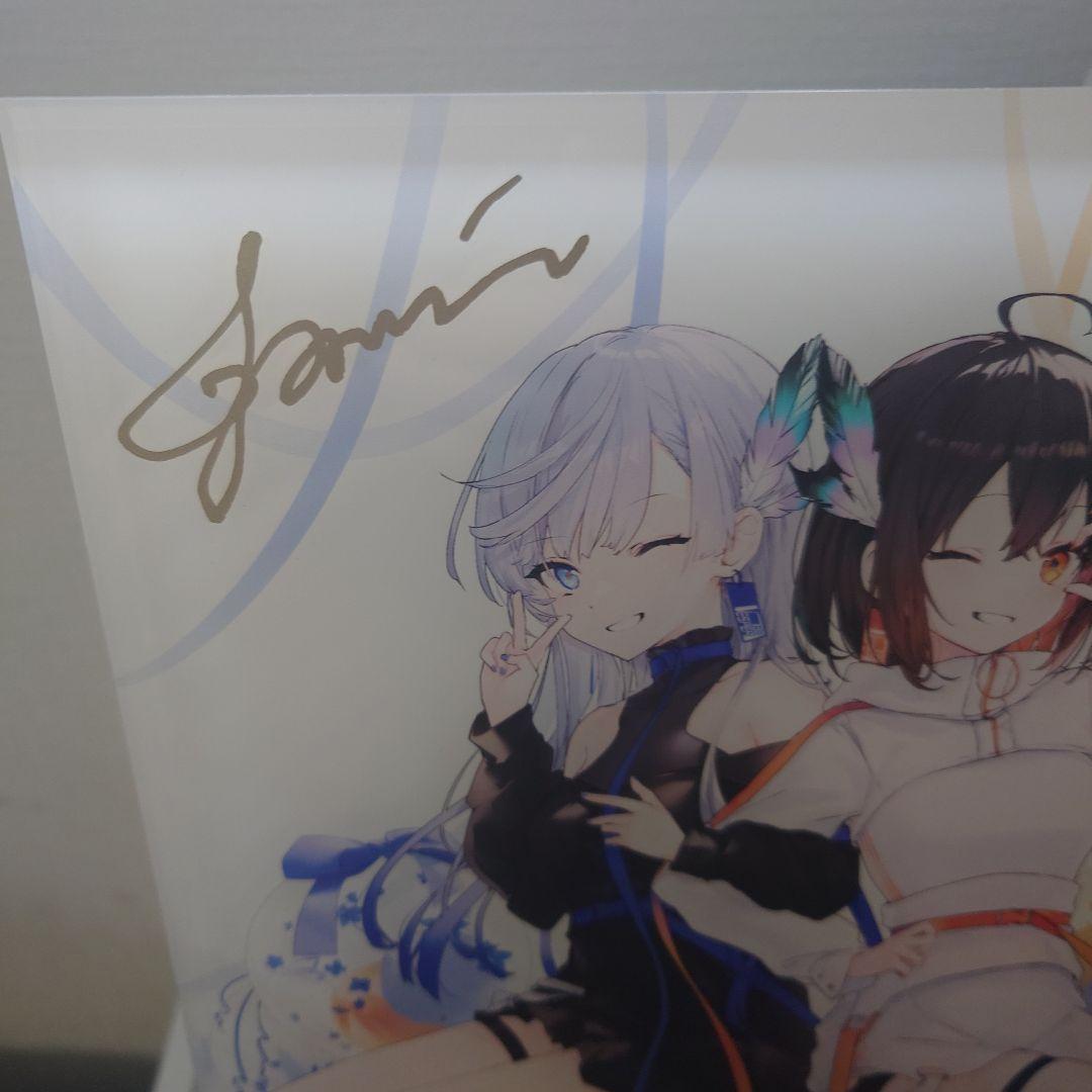 VESPERBELL 複製サイン入りアクリルパネル