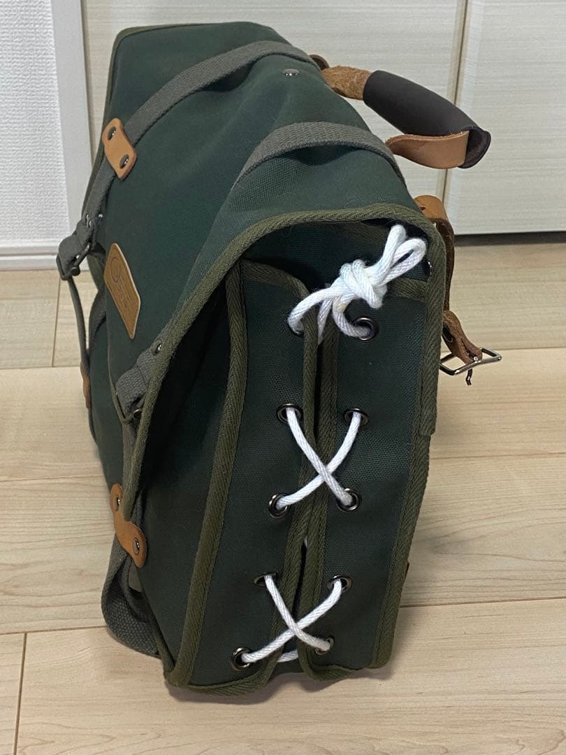 OSTRICH オリーブグリーン サイドバッグ