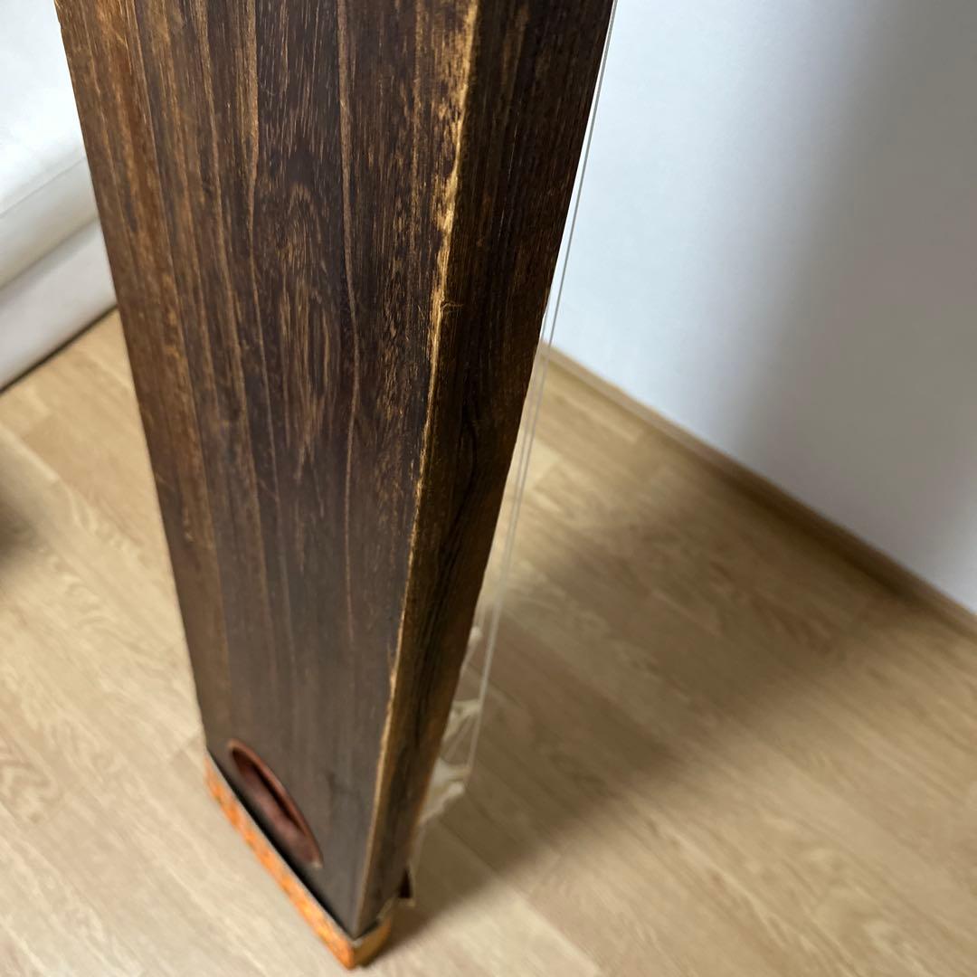 大型木製琴 13弦 金色装飾付き