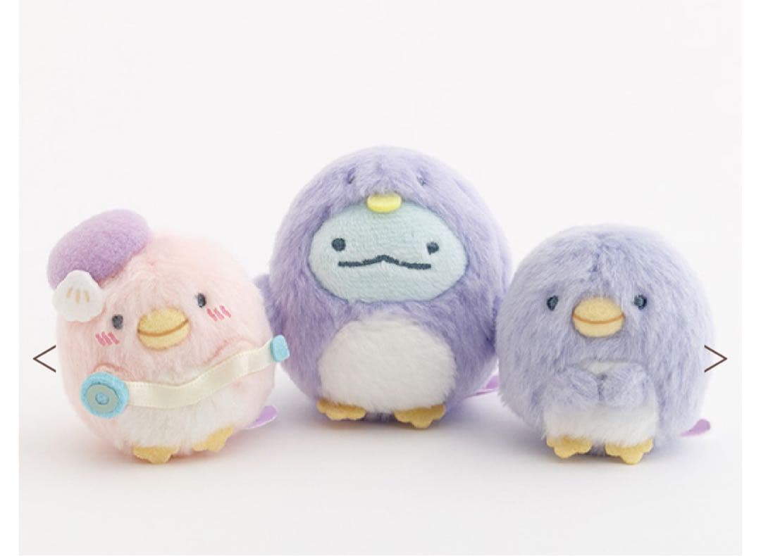 すみっコぐらし 受注 てのりぬいぐるみセット ぺんぎんラグーン