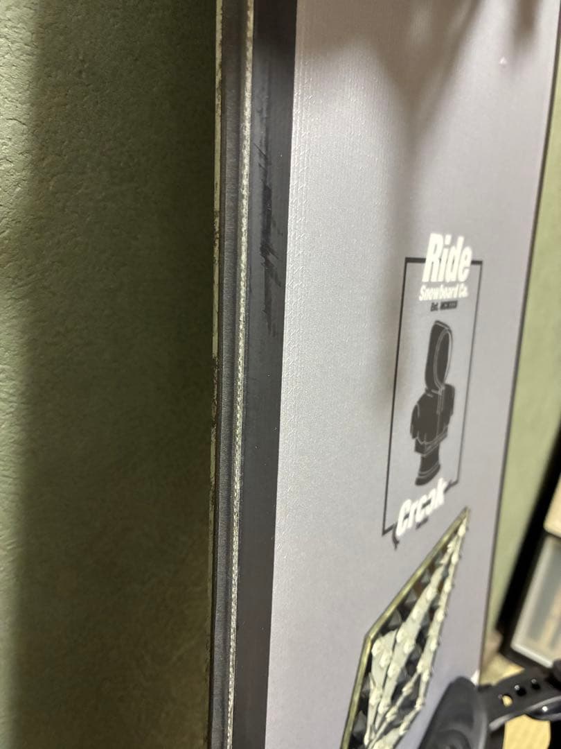 RIDE agdnda スノーボード　FLUX バインディング付き　149cm