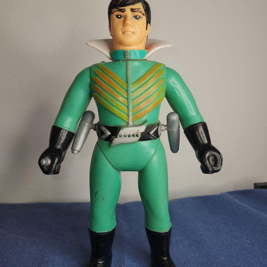 s*3様 ミドリレンジャー　ソフビ　面なし　武器なし　マントなし。レア