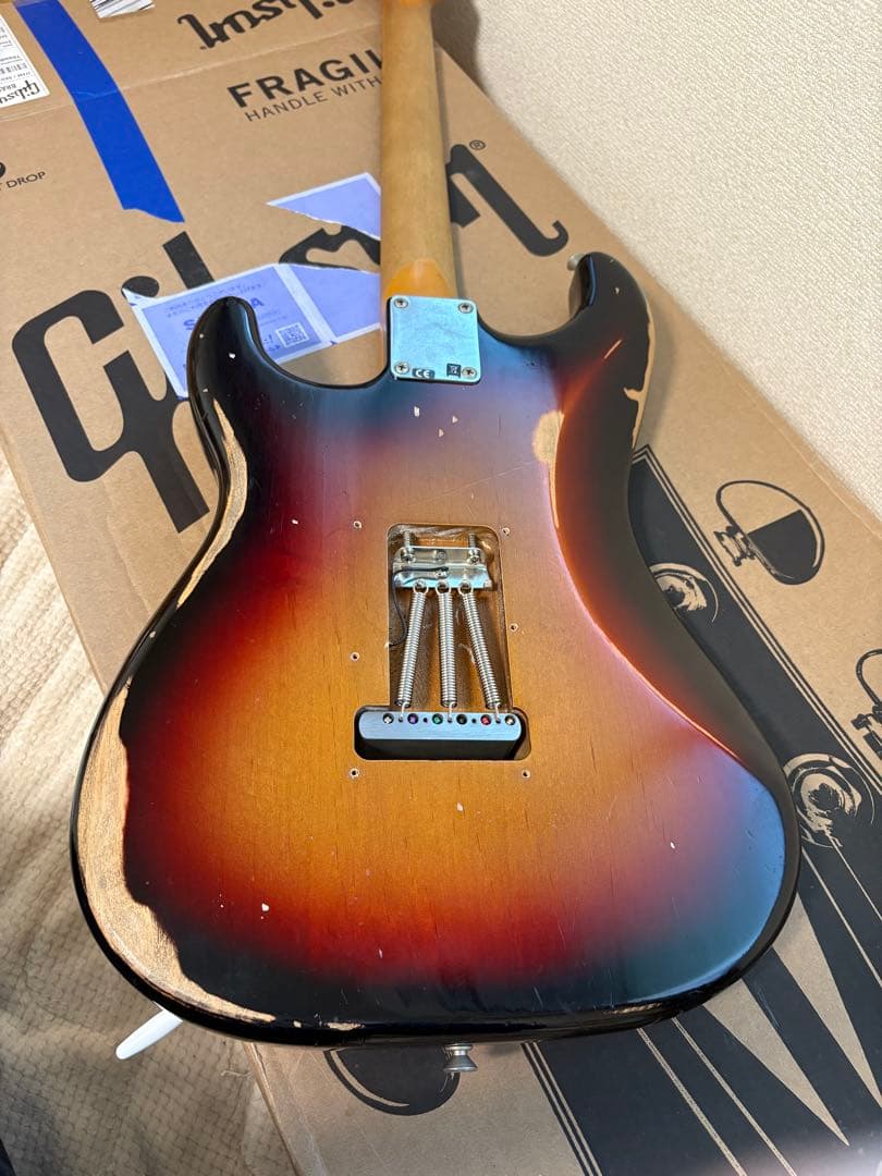 Fender road worn ストラト 初期 パーツカスタム