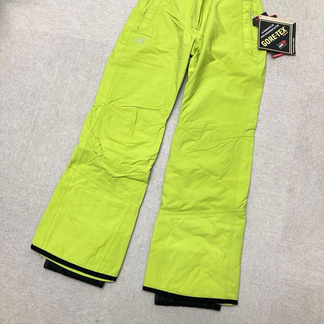 新品　MILLET スキーウェア　Mサイズ　パンツ　グリーン　ゴアテックス