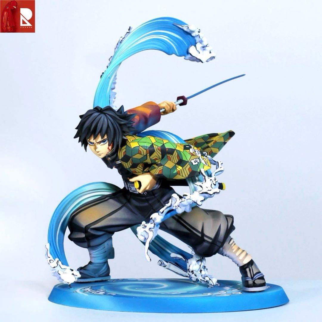 鬼滅の刃 スーパープレミアム 冨岡義勇 リペイント 二次元彩色 2D フィギュア