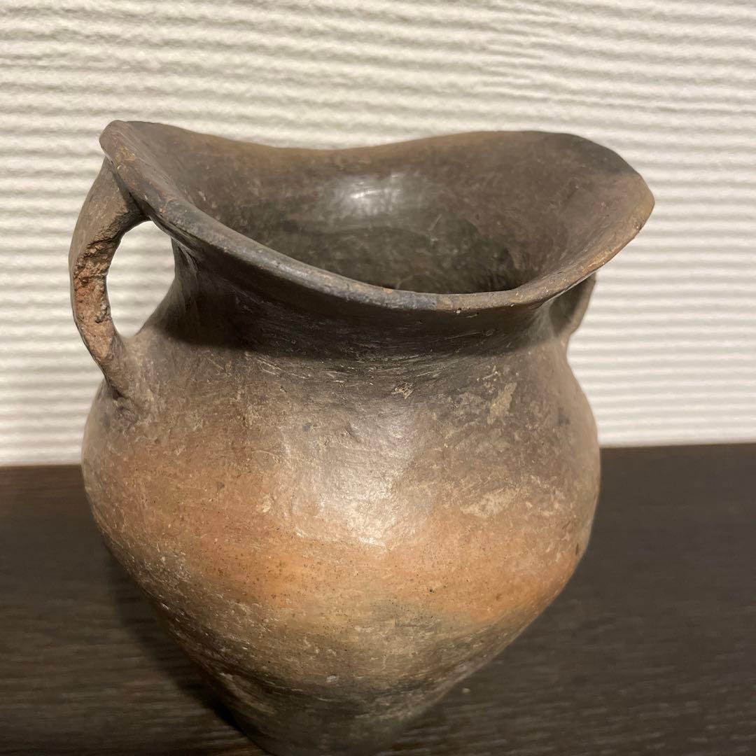 壺土器　中国　明時代　副葬品土器