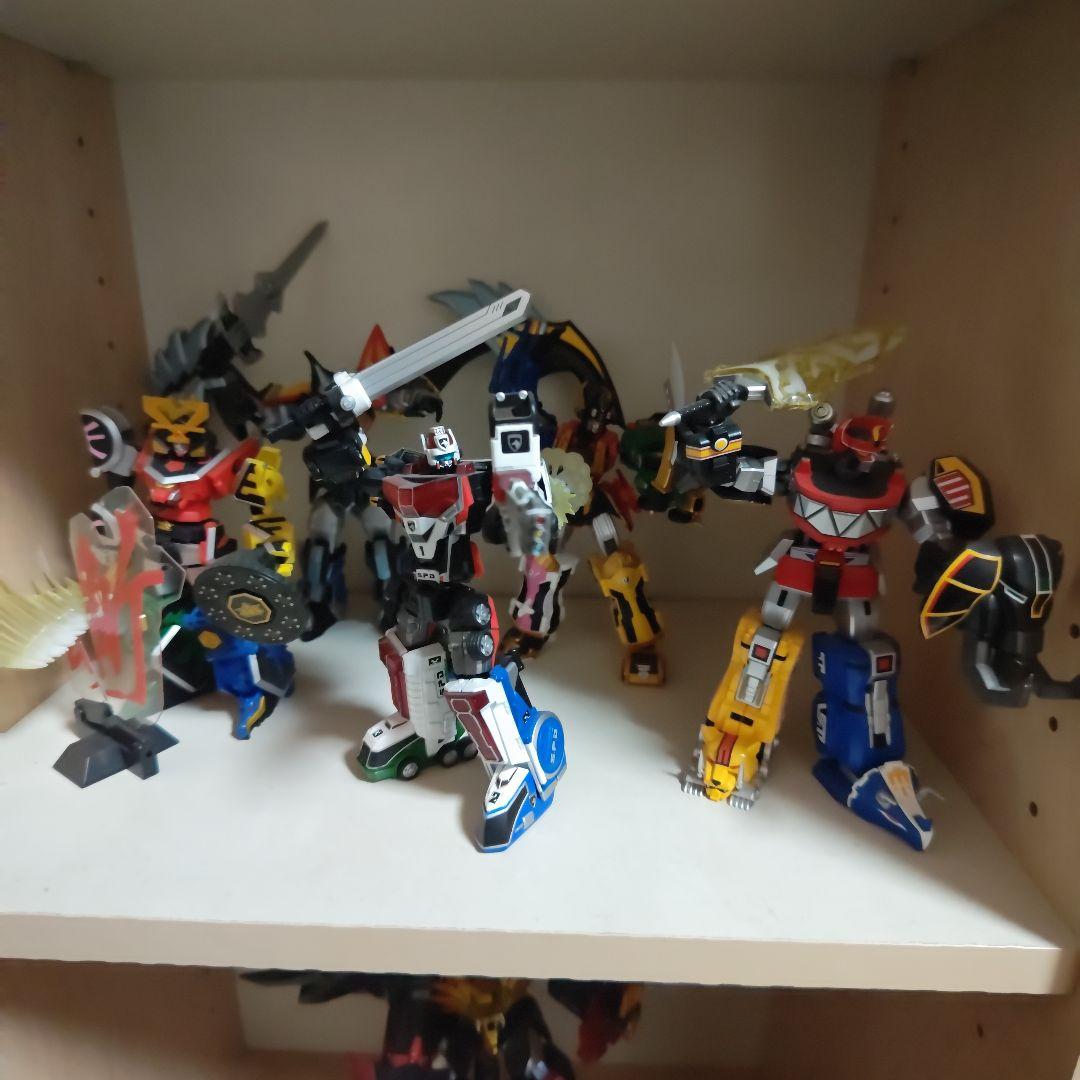 スーパーロボット超合金　戦隊ロボ５体フルコンプ