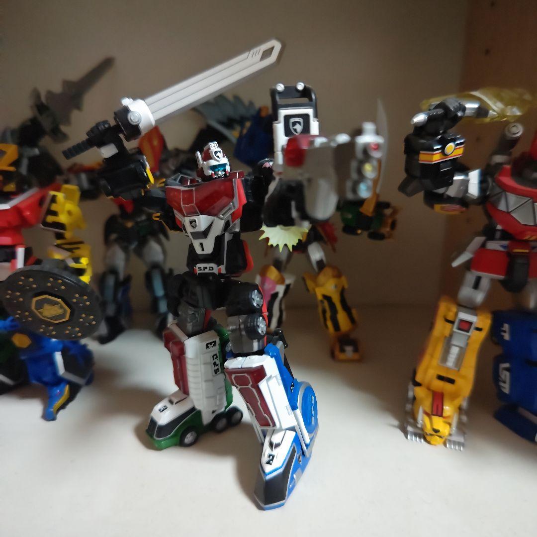 スーパーロボット超合金　戦隊ロボ５体フルコンプ