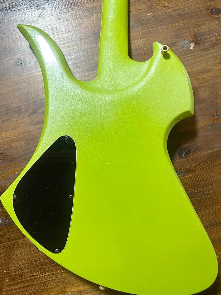 Burny グリーンハート　スルーネック加工　モッキンバード　MG　hide