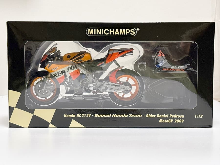 ミニチャンプス 1/12 ホンダ RC212V ダニ・ペドロサ 2009