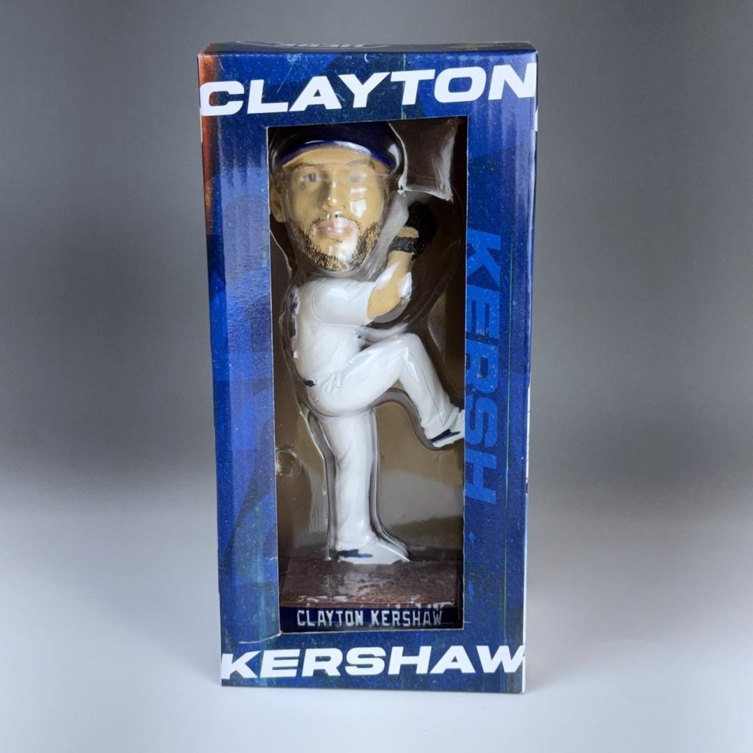 新品 クレイトン・カーショウ ボブルヘッド フィギュア ドジャース MVP