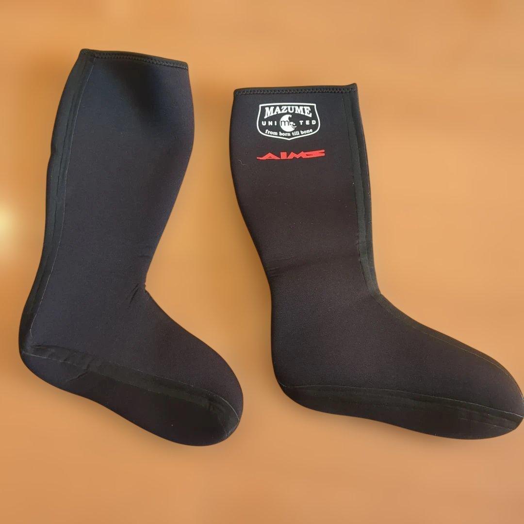 【Mサイズ】mazume x AIMS ウェットスーツ 3点セット