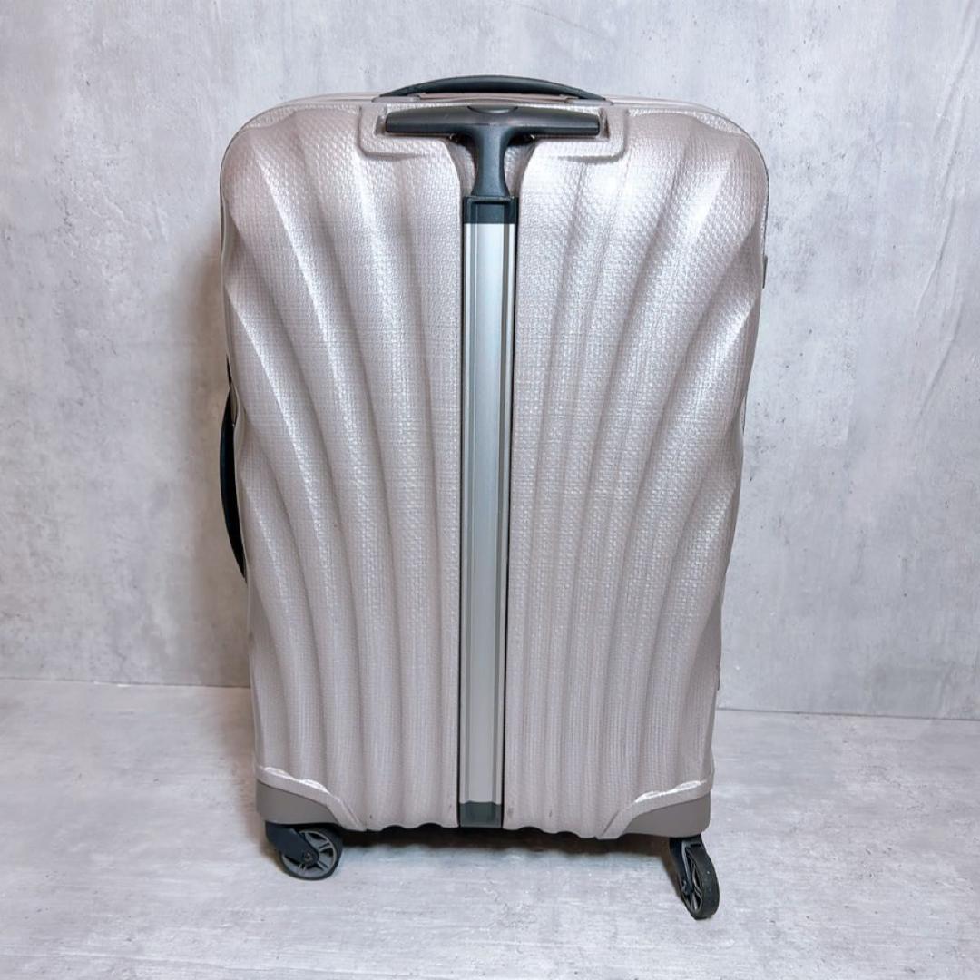 サムソナイト コスモライト 68L キャリー　パール 超軽量