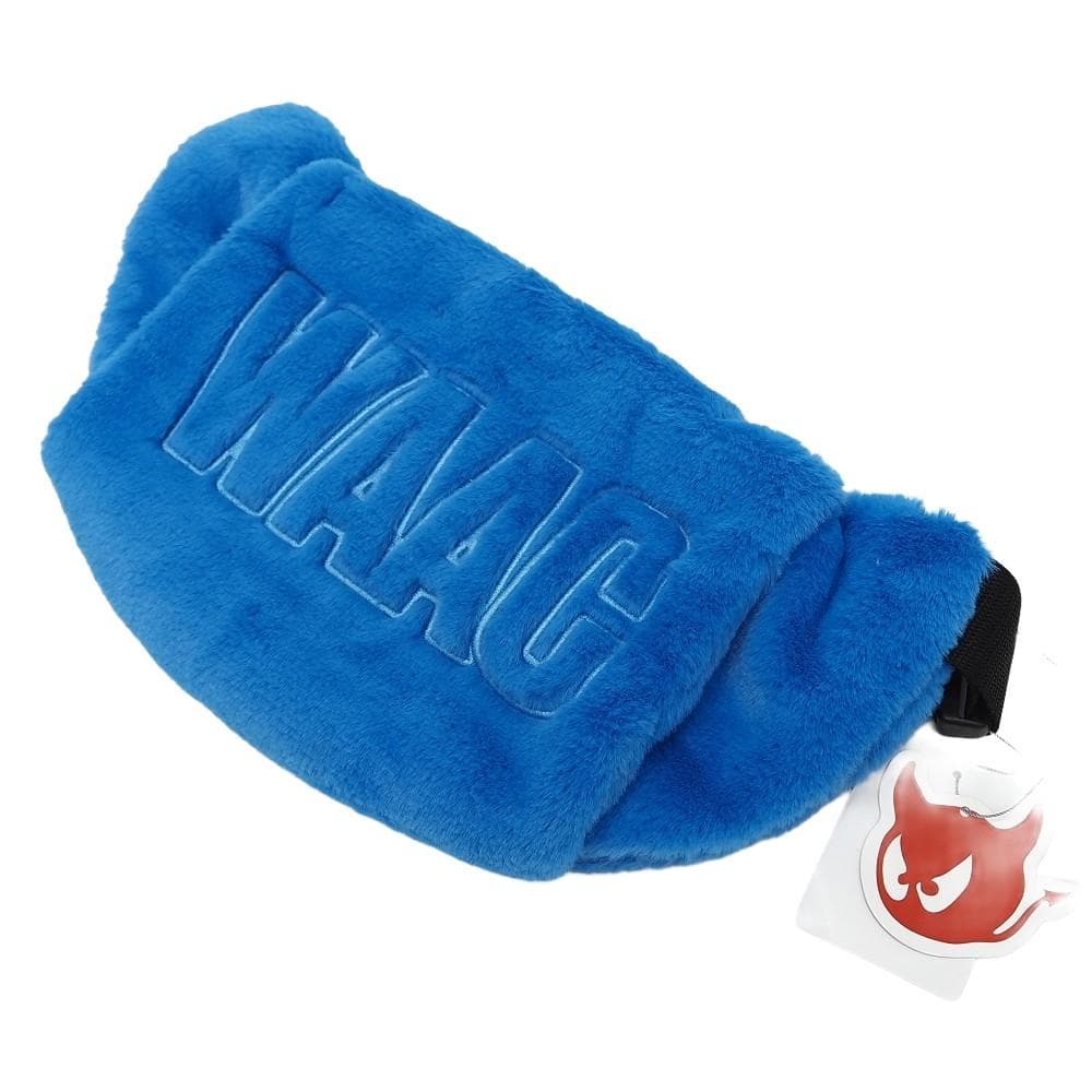 A07293 新品 WAAC ウォーム ボディバッグ ブルー ハンドウォーマー