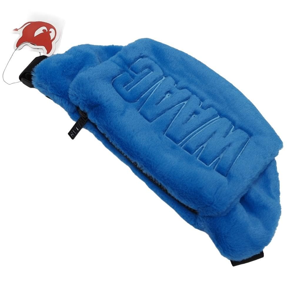 A07293 新品 WAAC ウォーム ボディバッグ ブルー ハンドウォーマー