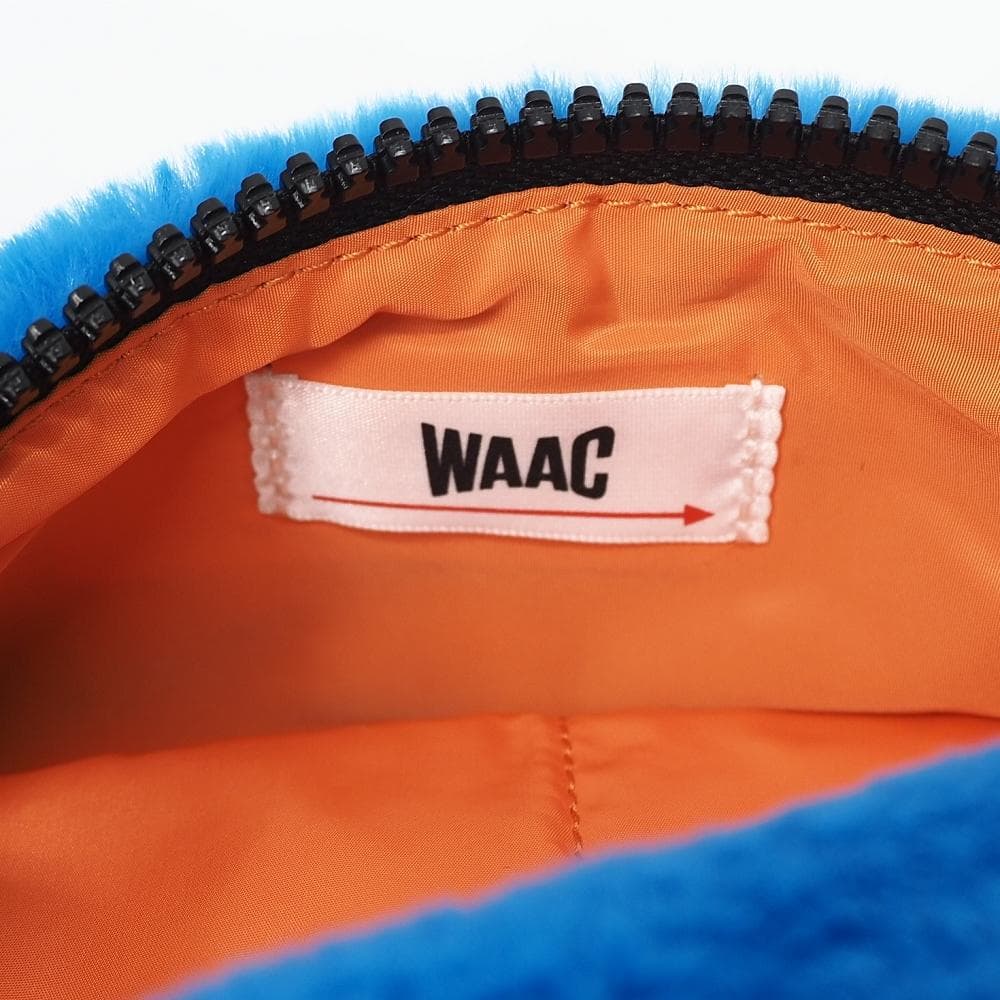 A07293 新品 WAAC ウォーム ボディバッグ ブルー ハンドウォーマー