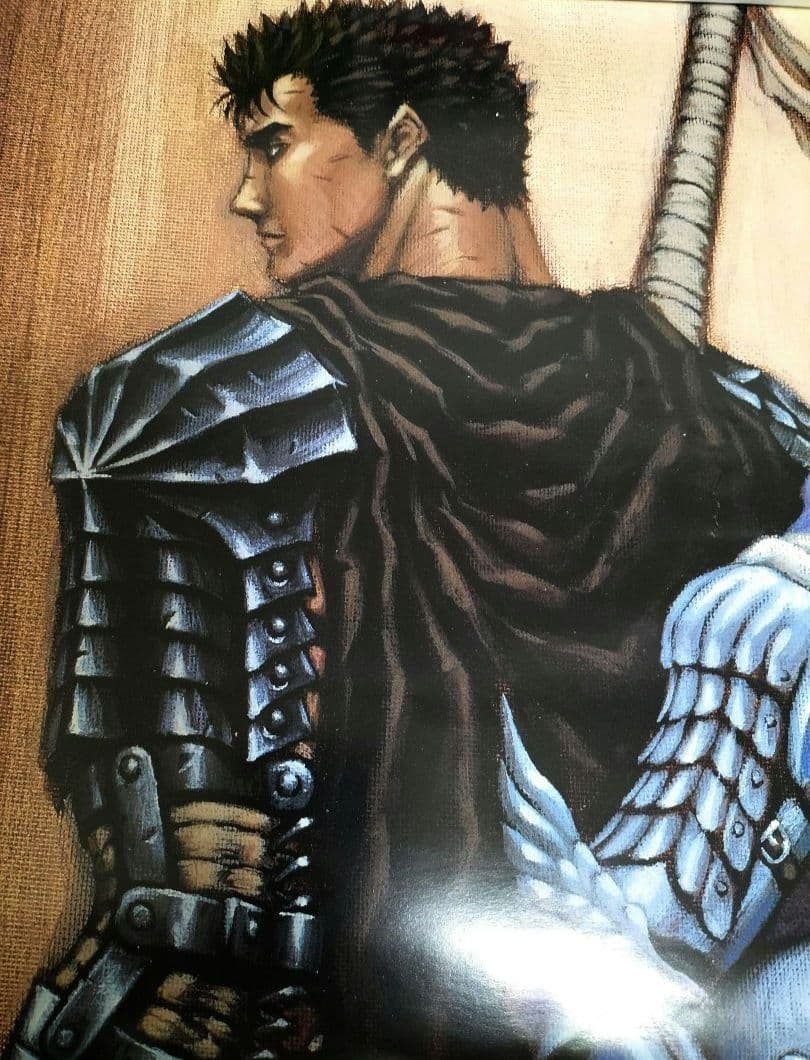 ベルセルク ポスター グリフィス&ガッツ 2001年 ヤングアニマル 三浦建太郎