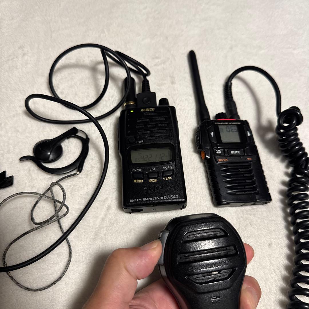 アルインコDJーS42無線機