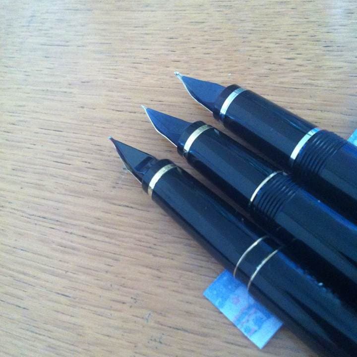 パイロット エラボー 新旧 3本セット