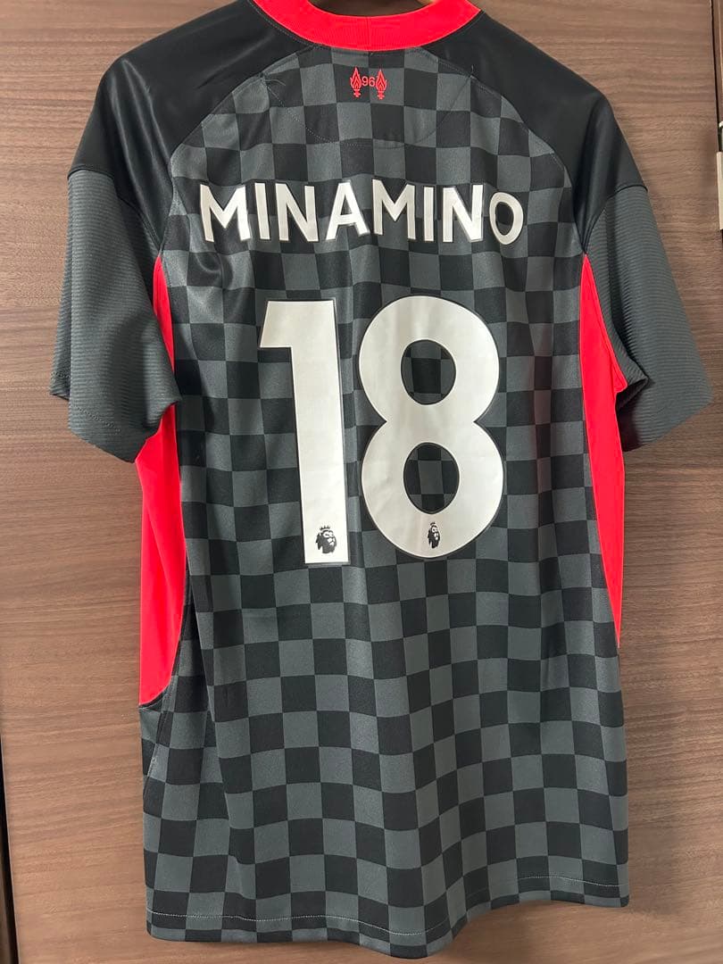 リバプール 20/21 南野拓実　ユニフォーム サード　Lサイズ