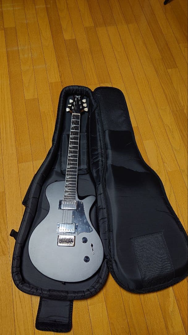 エレキギターハムバッカーベイクドメイプルネック リョウガ ケース付き