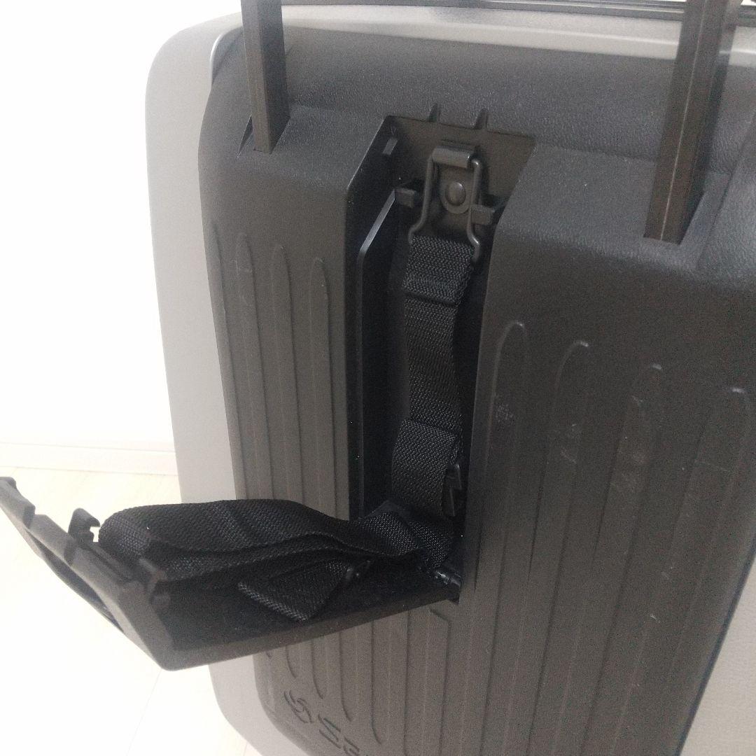 【美品】Samsonite シルバー 中型 ハード キャリーケース スーツケース