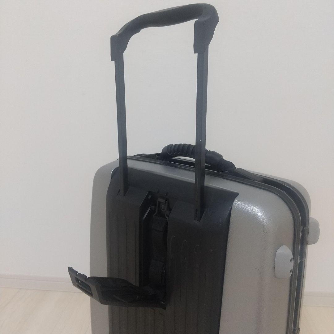 【美品】Samsonite シルバー 中型 ハード キャリーケース スーツケース