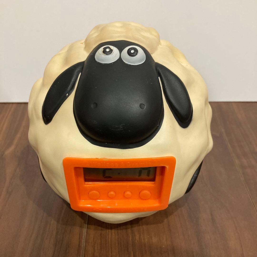 激レア【Wallace &Gromit】ひつじのショーン　目覚まし時計