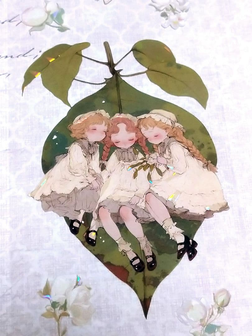 廃盤品✩J1229＃馥春宴(贝壳光)如終野切り売り海外人物女の子AIマステ