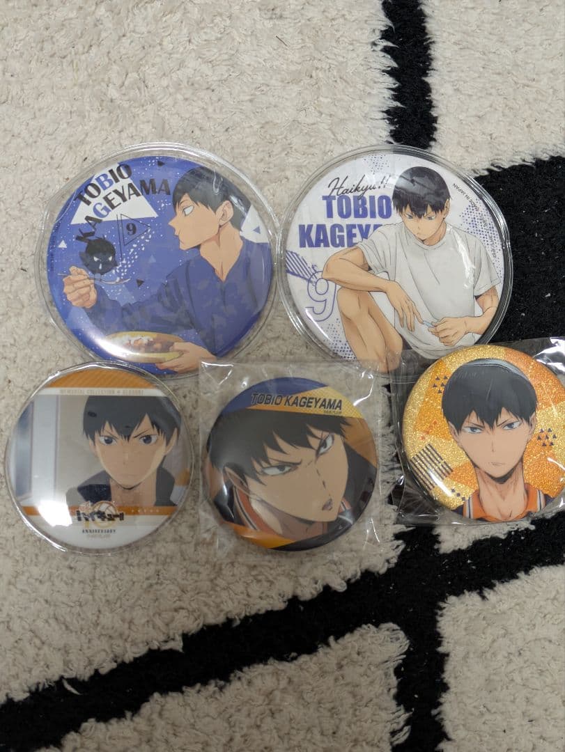 ハイキュー缶バッチバラ売り⭕️