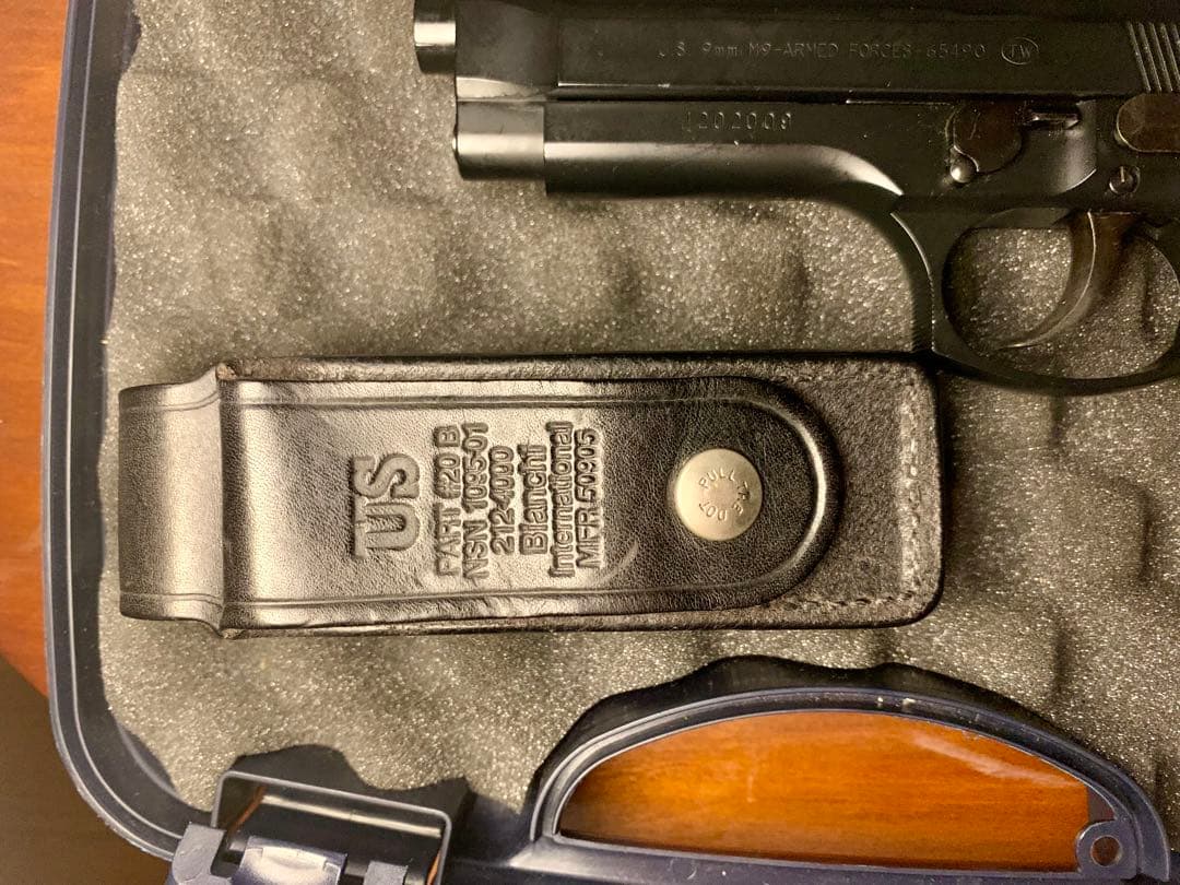 タナカワークス 未発火モデルガン Beretta M9 米軍放出品マガジンポーチ