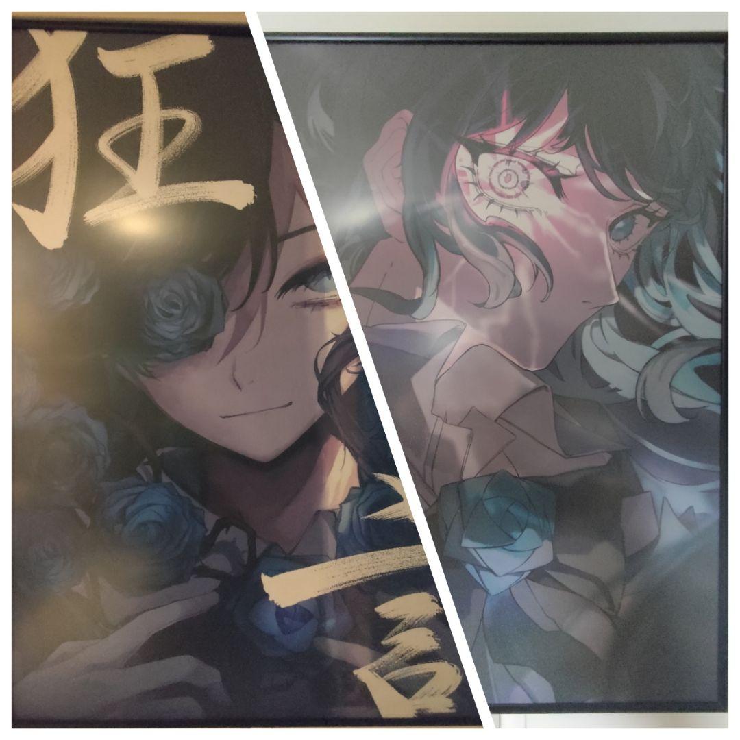 Ado 狂言 Hibana B2,A2ポスター＋各サイズ アルミポスターフレーム