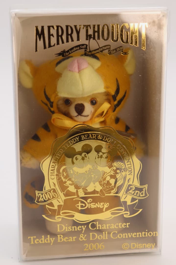パンキー2006ティガー Merrythoughtディズニー 可愛い9cm