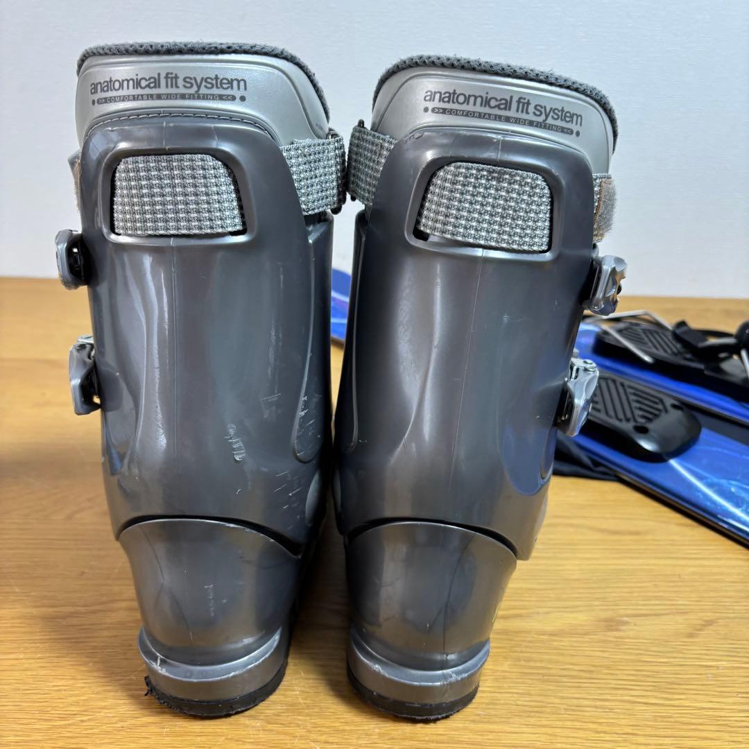 レディース　メンズ　ショートスキー　ファンスキーセット　22.5㎝-23㎝