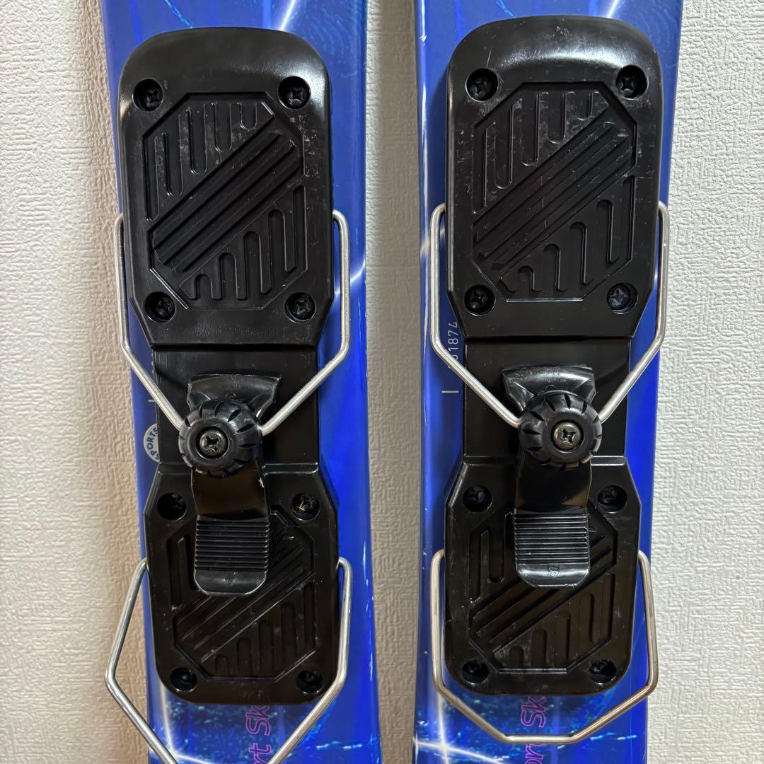 レディース　メンズ　ショートスキー　ファンスキーセット　22.5㎝-23㎝