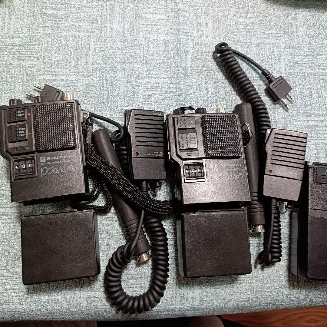 STANDARD C111トランシーバー 2台 CNB111ニッカド